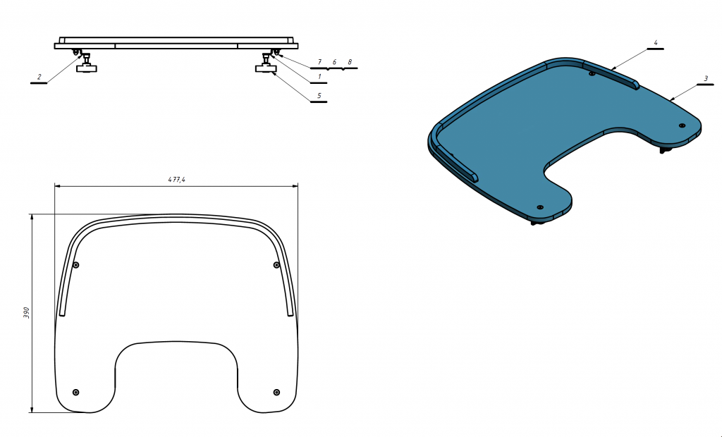 Bandeja Jordi - Rehagirona