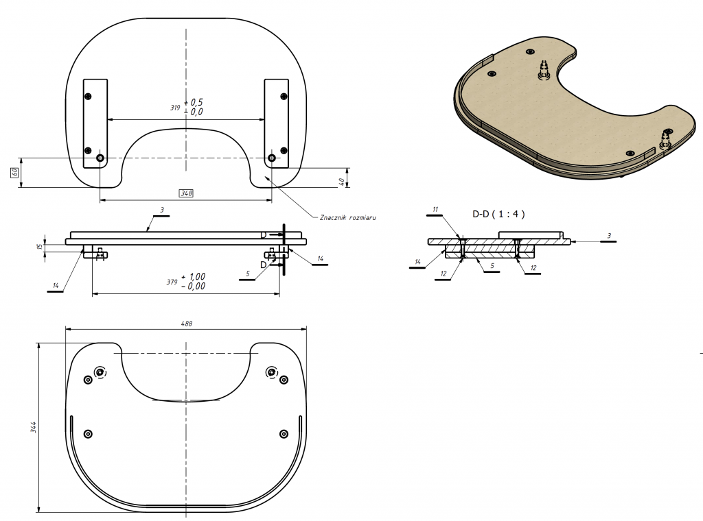 Bandeja Kidoo - Rehagirona