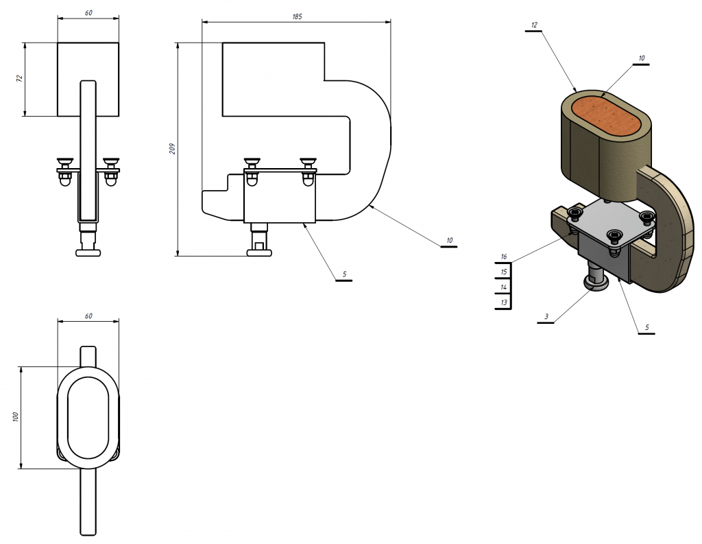Taco abductor Kidoo - Rehagirona