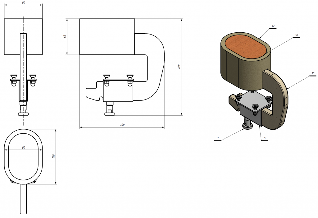 Taco abductor Kidoo - Rehagirona