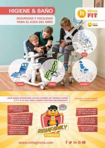 Cartel Higiene & baño - RehaFamily